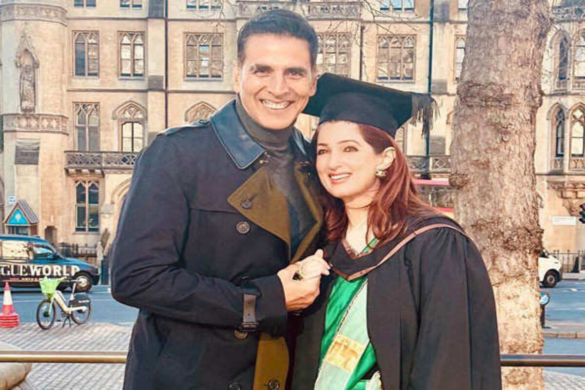 Akshay Kumar pens heartfelt note for Twinkle Khanna on her graduation day