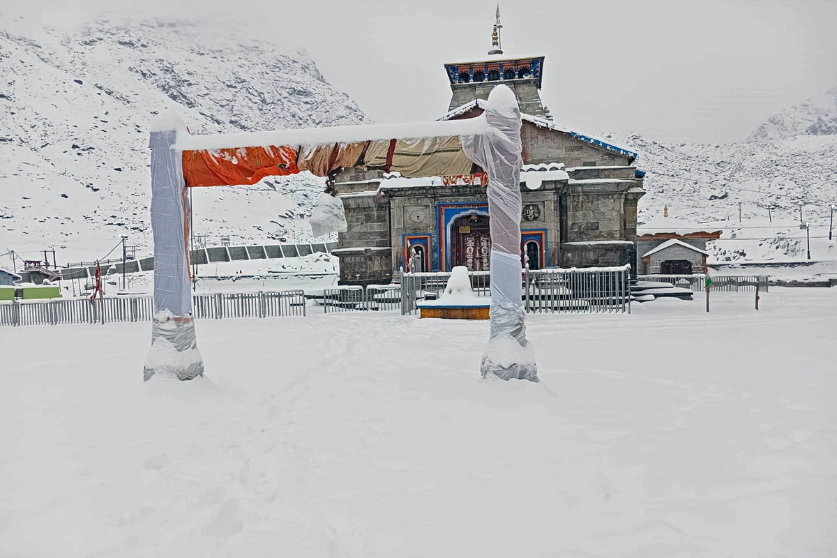 First snowfall of the season brings good tidings for Uttarakhand