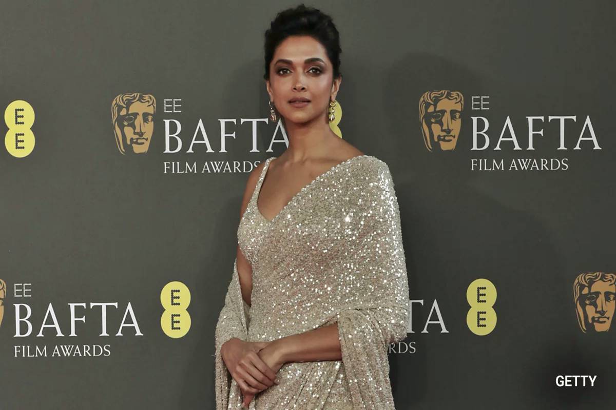 Deepika Padukone shines in Sabyasachi saree at BAFTA debut