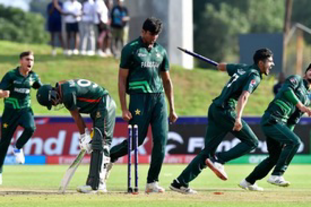 ICC U19 Men’s World Cup: Pak edge Bangladesh in thriller to reach semis