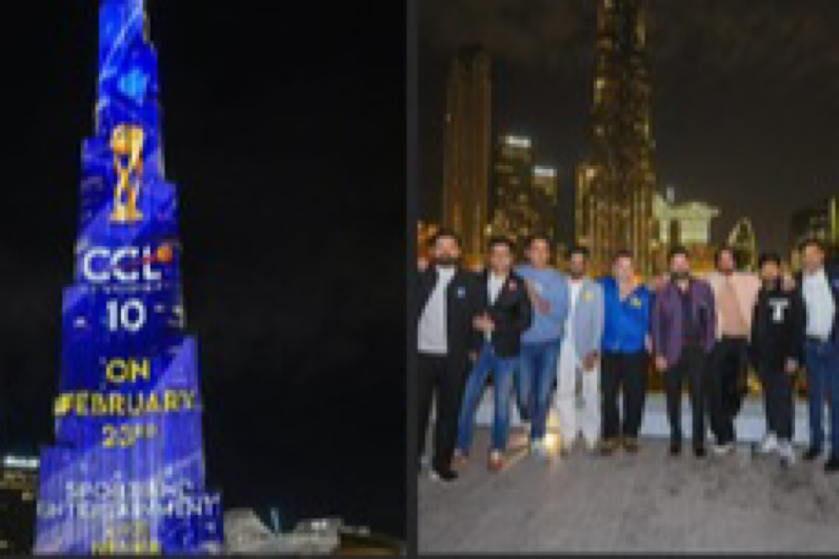 ‘Unforgettable’: Kichcha Sudeep, Sonu Sood on CCL’s Burj Khalifa promo launch in Dubai