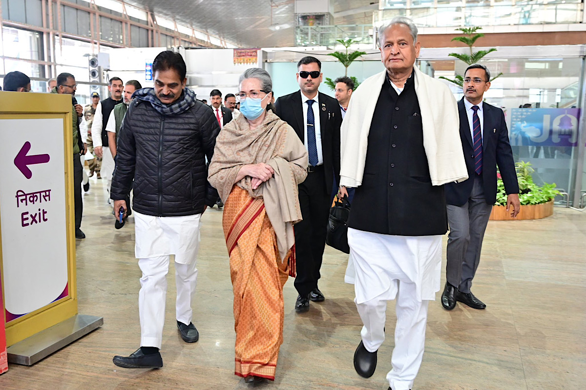 Sonia Gandhi files RS biennial nomination in Jaipur