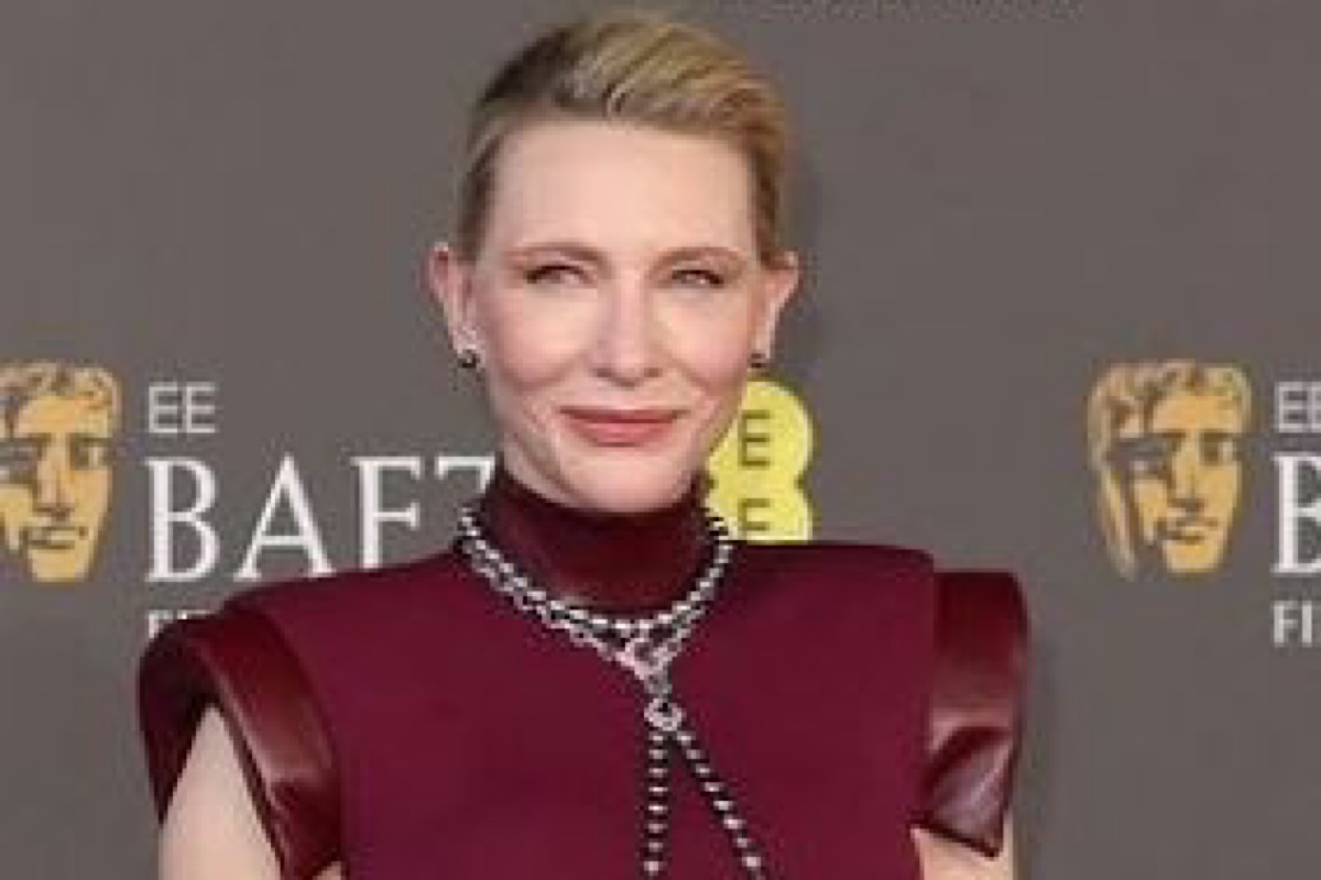 Cate Blanchett shares her dress for BAFTA was made using deadstock