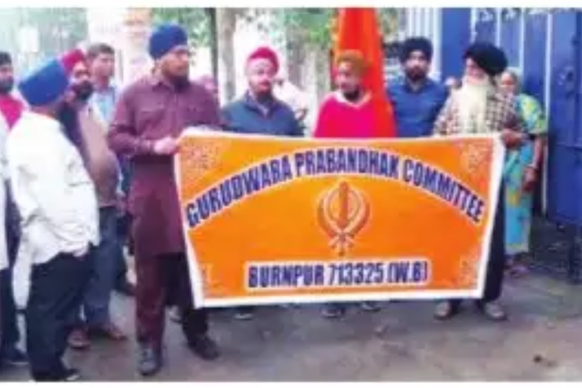 Sikh community members protest Khalistani slur on IPS officer