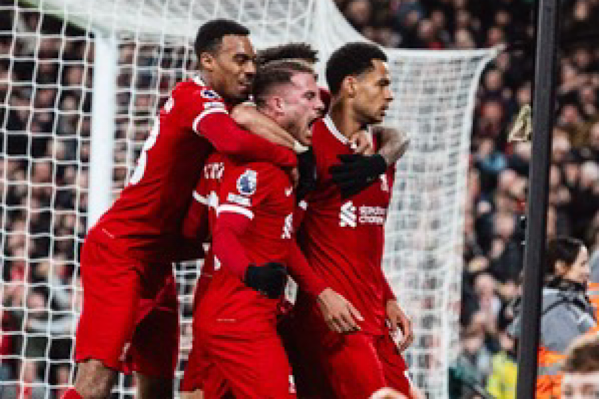 Liverpool beat Luton to move four points clear at the top