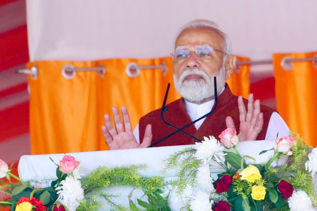 PM Modi highlights developmental work at Krishnanagar