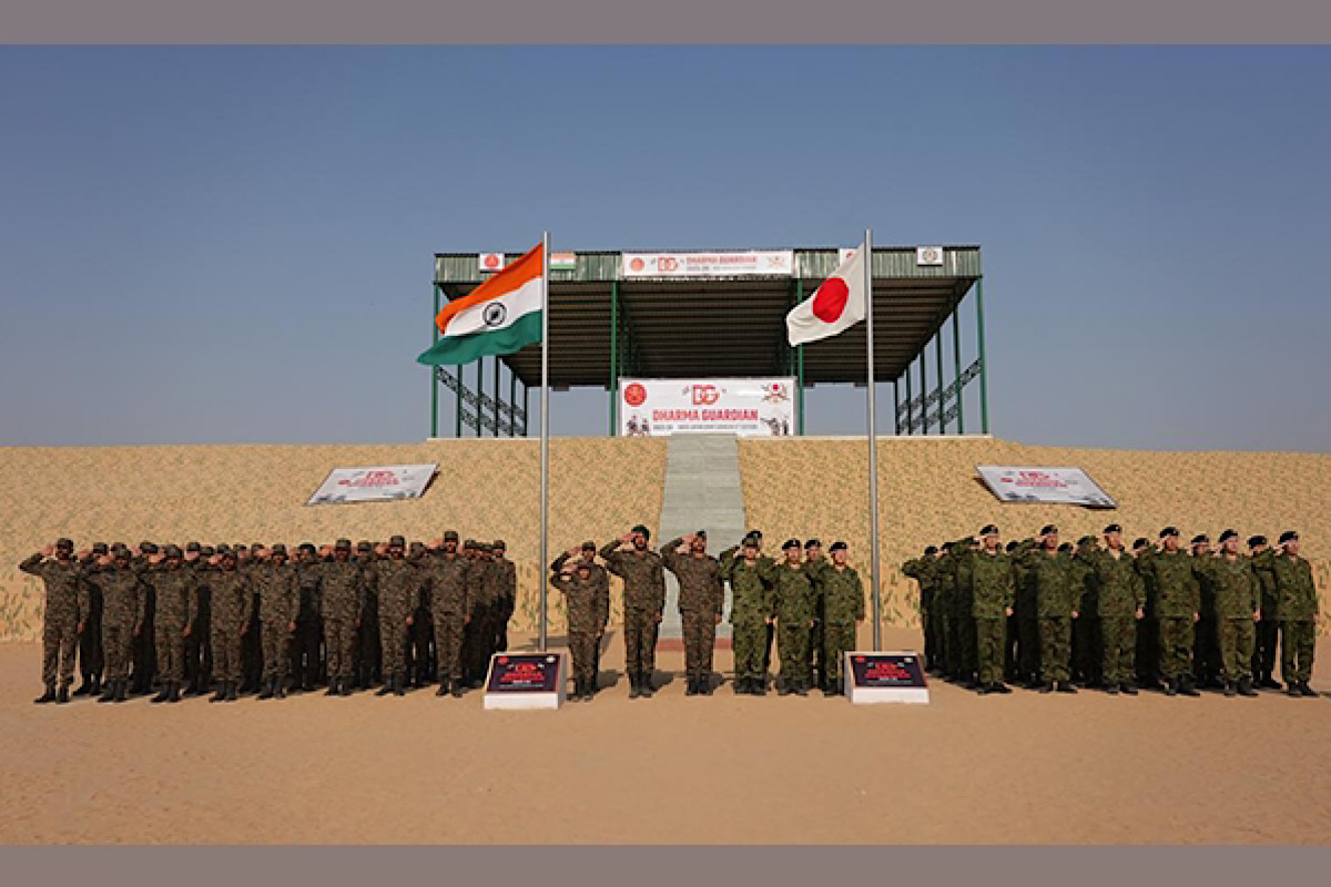 India, Japan begin joint military drills in Rajasthan
