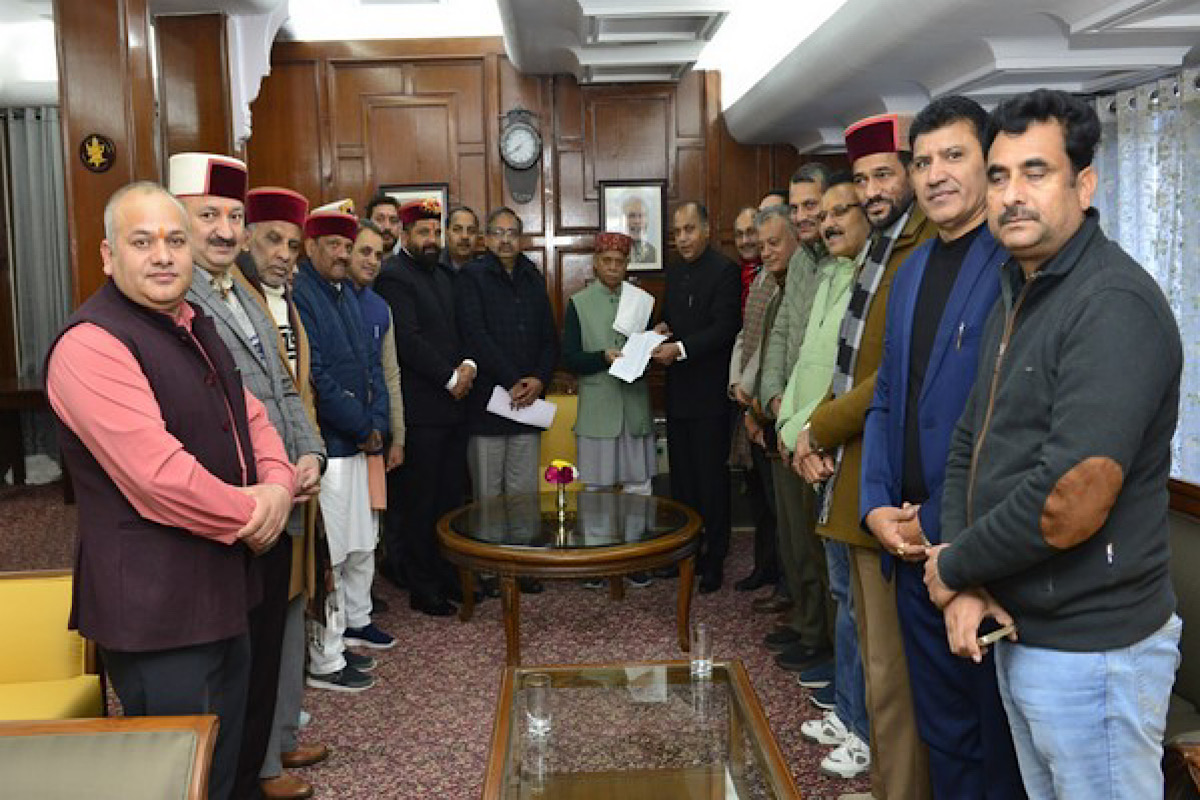 Himachal BJP meets Governor, Jairam Thakur says CM Sukhu has lost right to stay in power