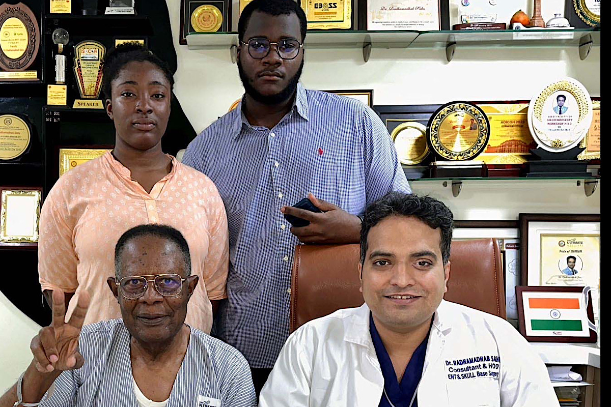 Expanding medical tourism: Octogenarian African judge undergoes successful surgery at Odisha hospital