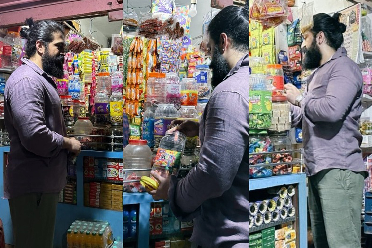 KGF sensation Yash purchases candy for daughter, pictures go viral