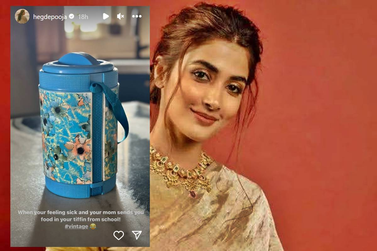 Pooja Hegde finds comfort in mom’s tiffin amidst illness