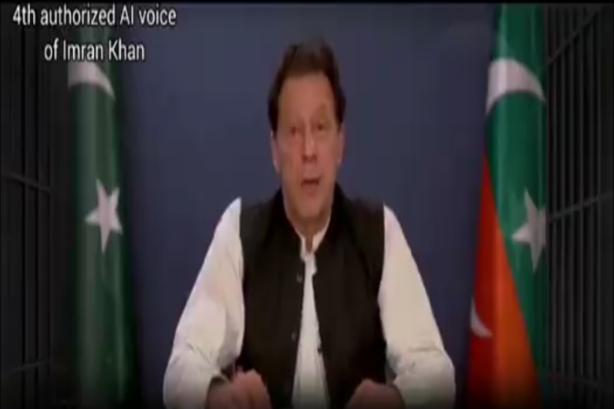 “London Plan failed”: Imran Khan claims victory in Pak general elections in AI-enabled speech