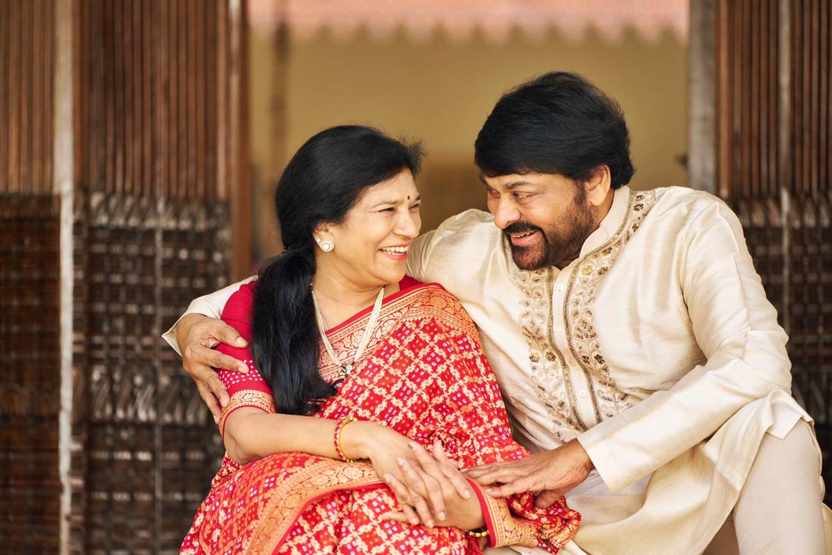 Chiranjeevi writes a sweet birthday message to wife Surekha