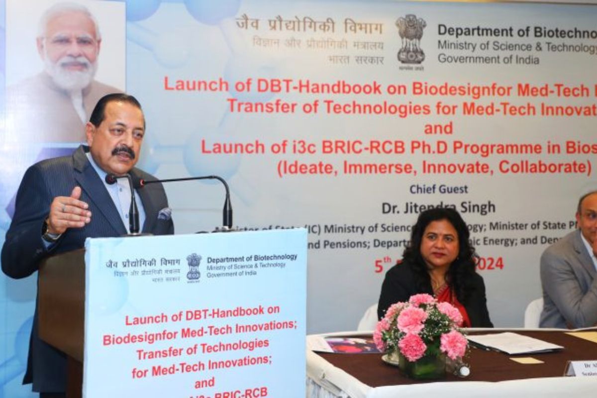 Jitendra Singh launches courses to address global health challenges