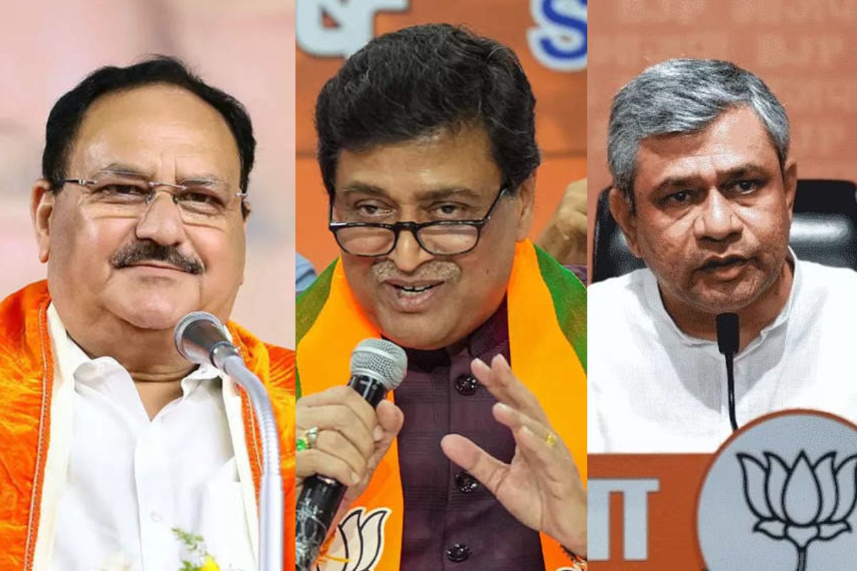 BJP fields Nadda, ex-Cong leader Ashok Chavan, Ashwini Vaishnaw for Rajya Sabha polls