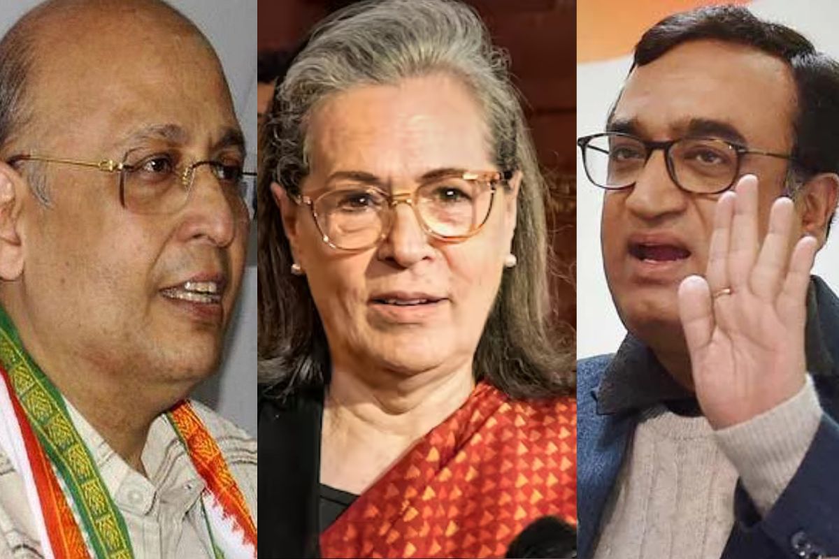 Cong announces candidates for RS polls, Sonia, Maken, Abhishek Manu Singhvi among them