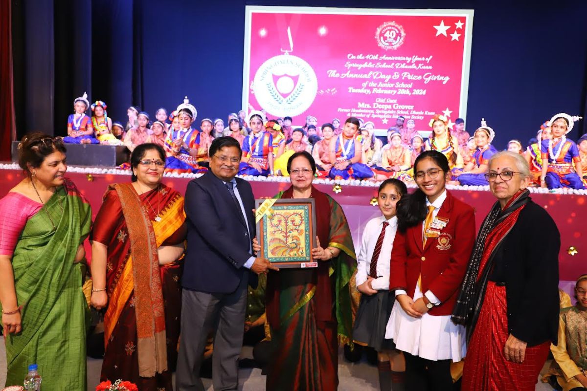 Springdales Dhaula Kuan Junior School celebrates its annual day in style
