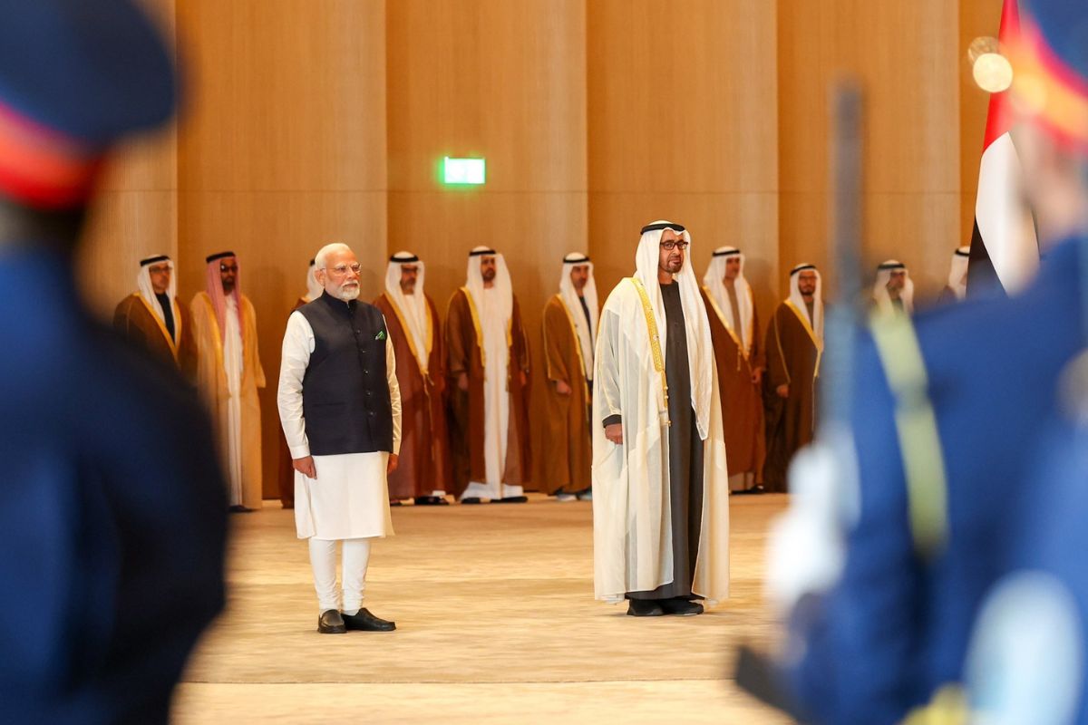 PM Modi in Abu Dhabi; push for India-Middle East economic corridor