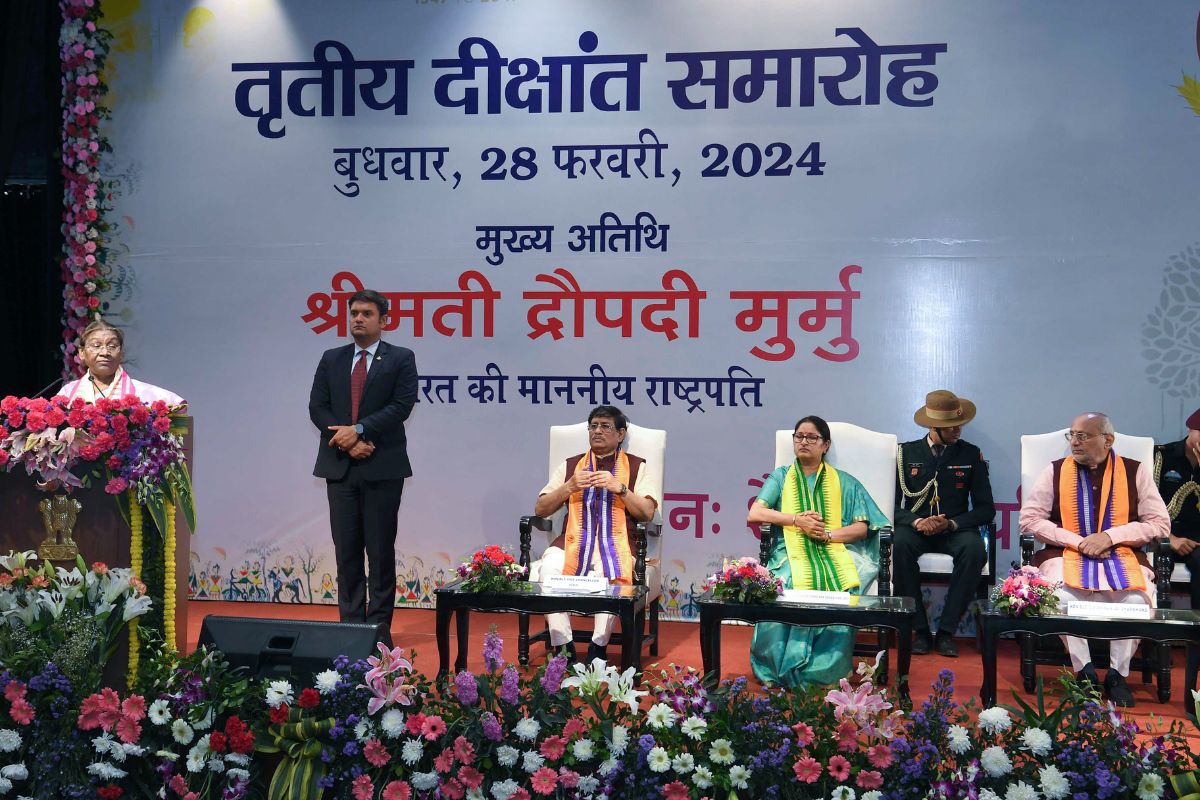Youth in India have immense possibilities for building a great future: President
