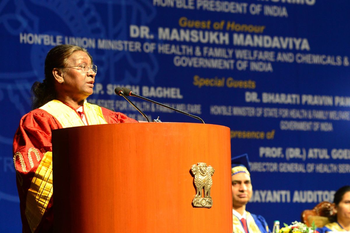 Medical science not limited to just treatment: Prez Murmu