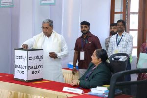Congress wins 3 three Rajya Sabha seats in Karnataka, BJP secures one amid cross voting