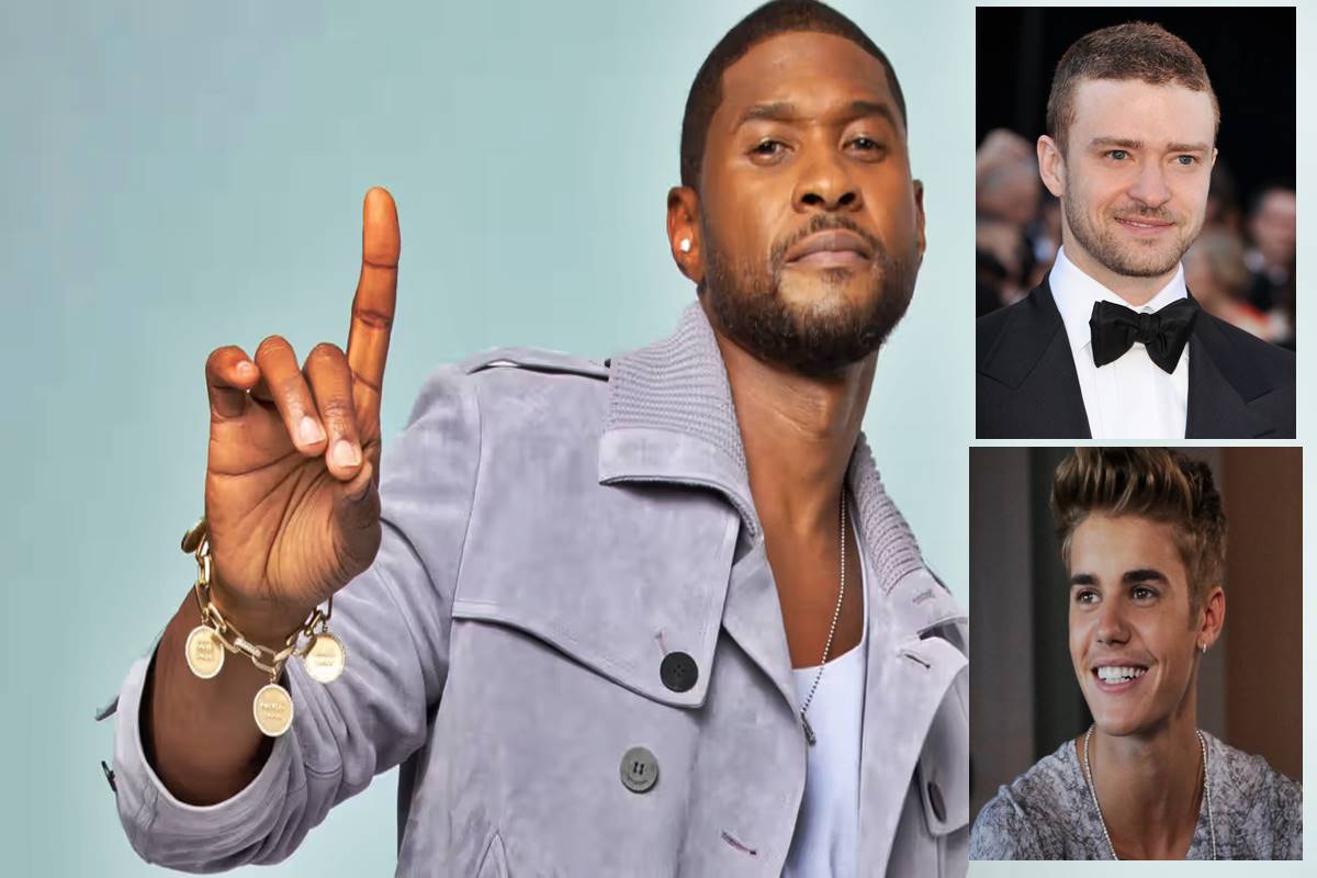 Usher recalls bidding war for Justin Bieber over Justin Timberlake