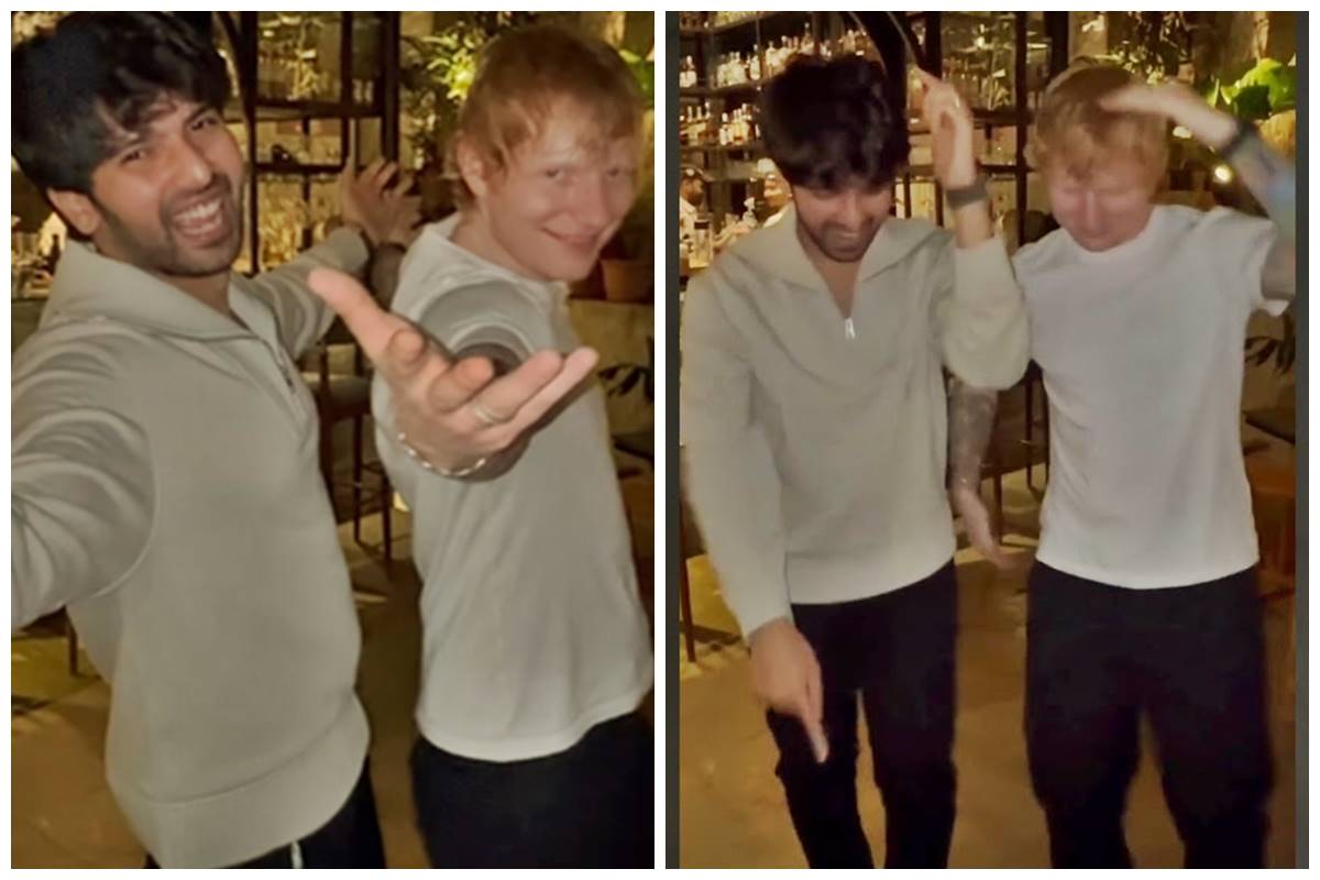 Ed Sheeran dancing to ‘Butta Bomma’ is all that you need today!