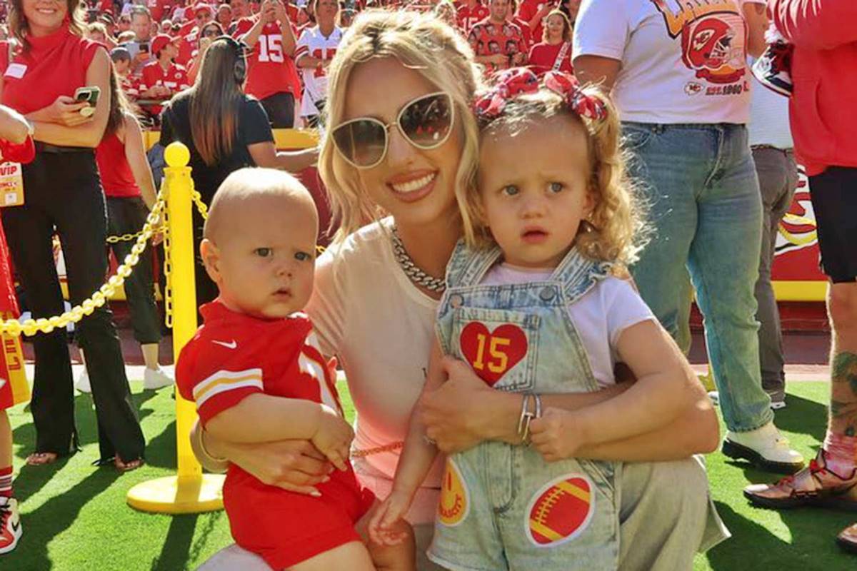 Brittany Mahomes shares sweet moments with son Bronze