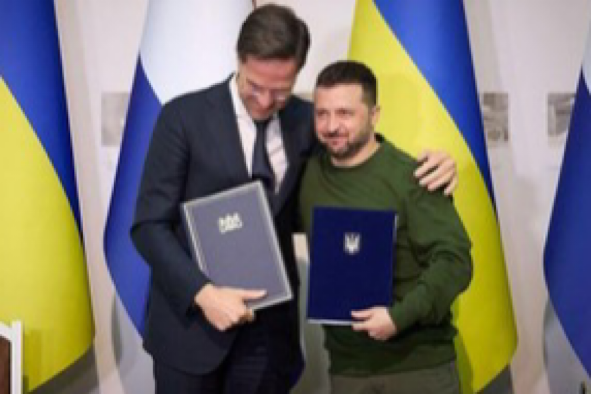 Ukraine, Netherlands sign deal on security cooperation