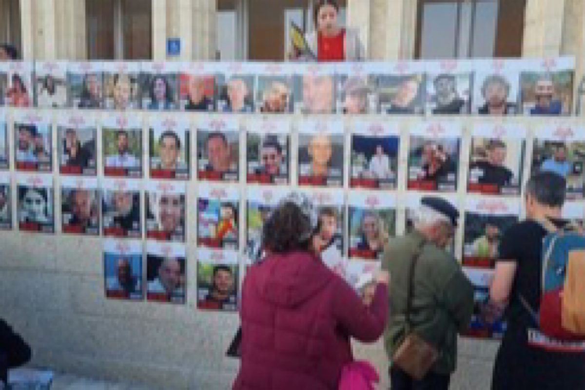 Families of Israeli hostages seek ceasefire, details on kidnapped relatives
