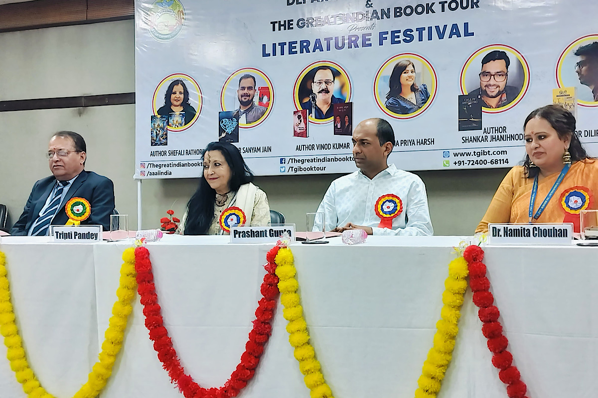 Literature Festival inspires young students at academic level: Tripti Pandey