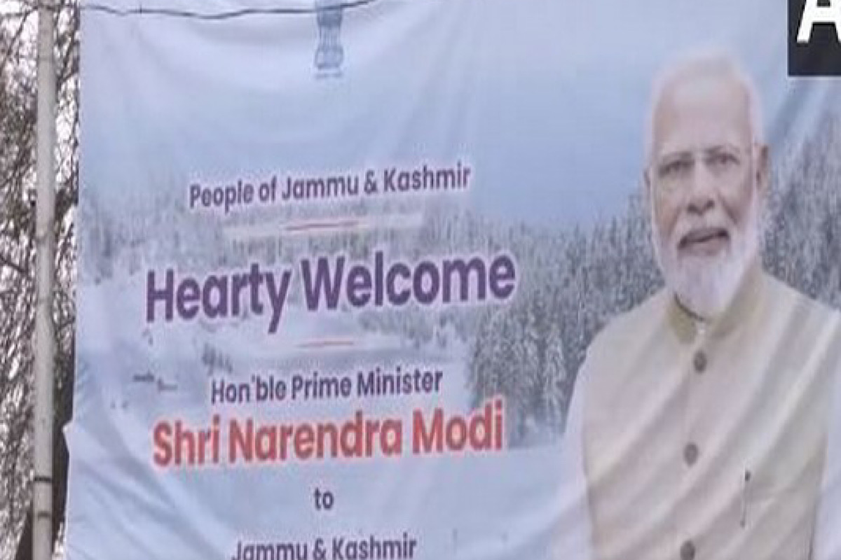 “Situation peaceful, terrorism brought under control”: Locals hail PM Modi ahead of his Kashmir visit