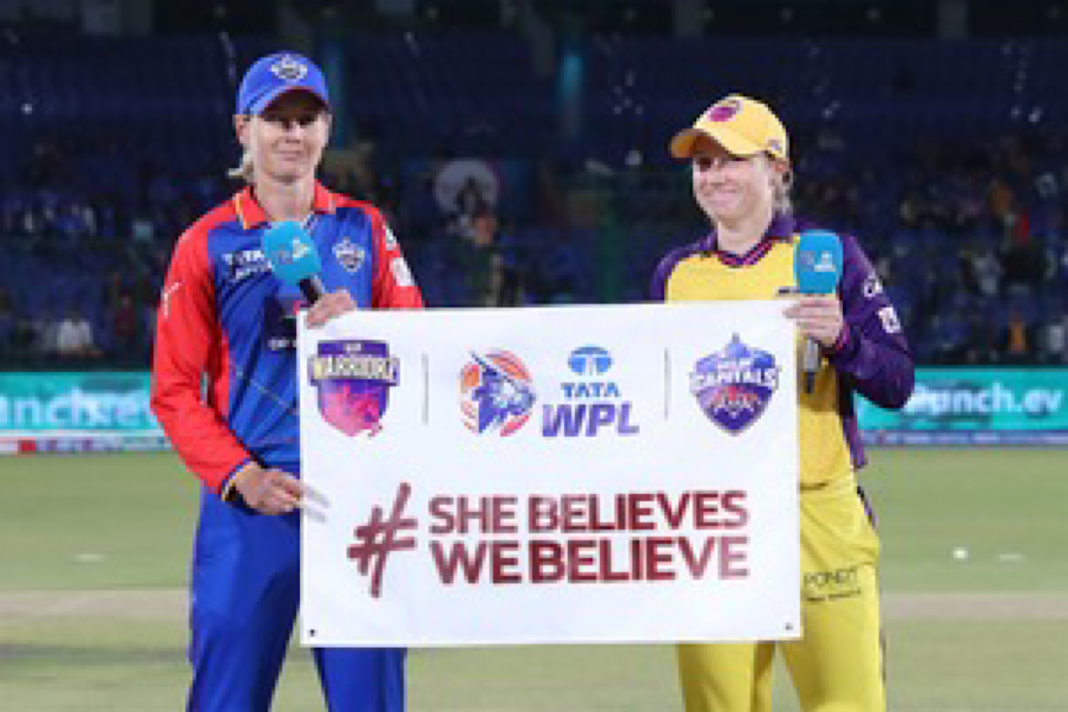 WPL 2024: Delhi Capitals, UP Warriorz take #SHEBELIEVESWEBELIEVE pledge on International Women’s Day