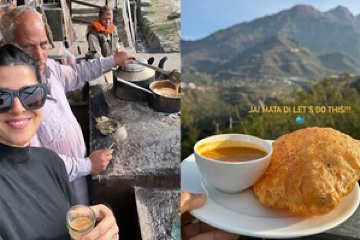 Nimrat Kaur enjoys sunny Sunday with ‘aloo puri’ and ‘tapri ki chai’