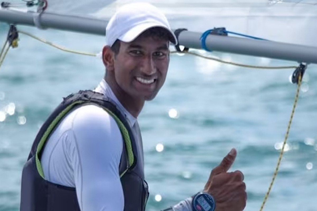 Vishnu Saravanan wins gold at Europa Cup sailing event in Spain