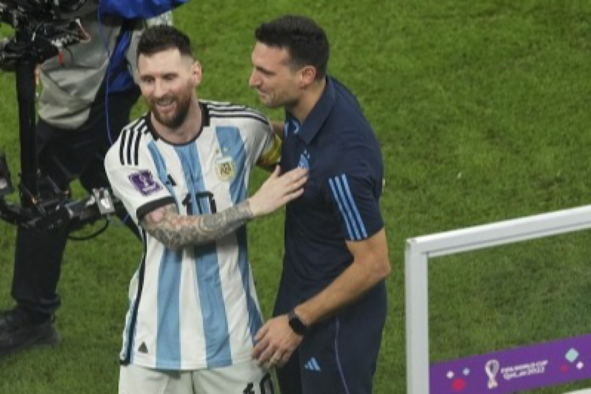Messi key in decision to remain Argentina boss: Scaloni