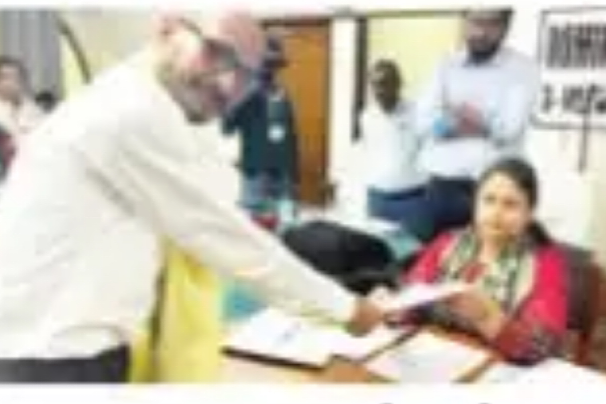 TMC candidate Nirmal Roy files papers in Jalpaiguri