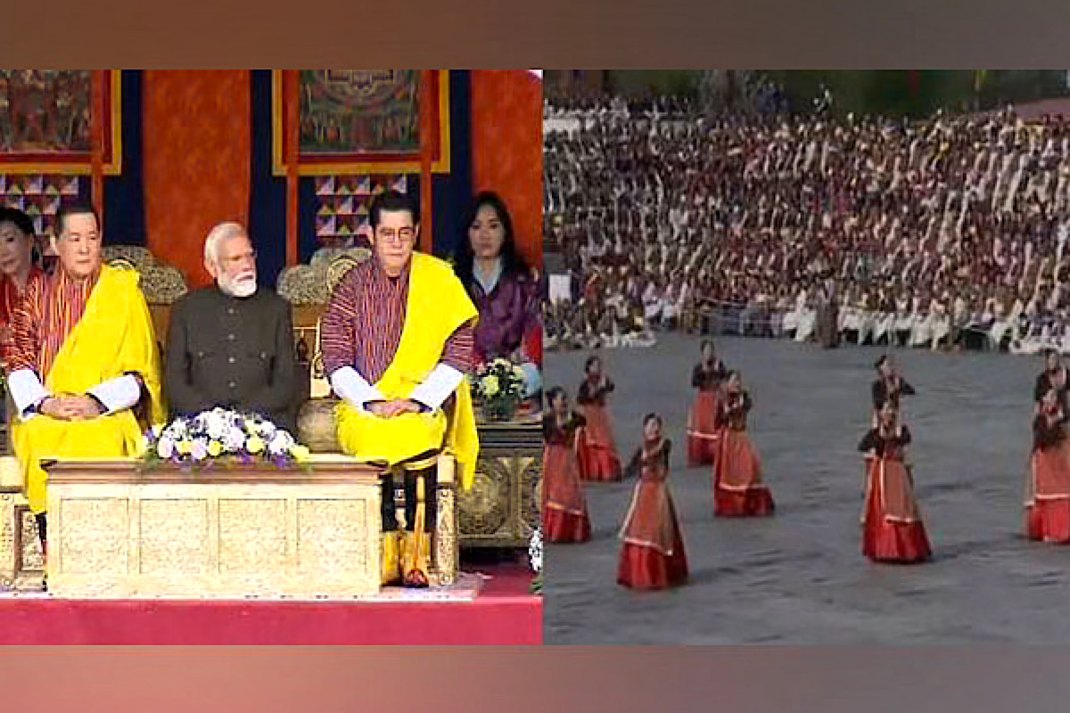 Bhutanese artists dive into Indian culture, perform on Hindi songs for PM Modi during his two-day visit to Bhutan