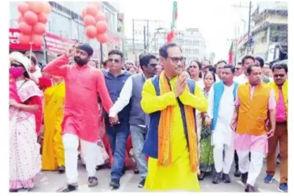 BJP candidate for Jalpaiguri files papers