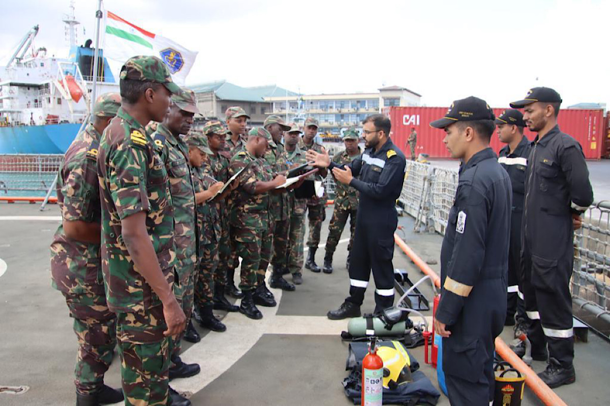 India concludes naval exercise with Mozambique, Tanzania