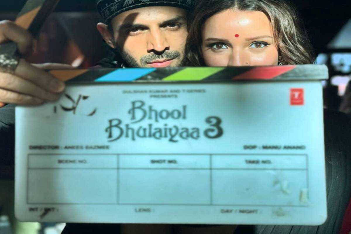 ‘Bhool Bhulaiyaa 3’ first schedule wrapped by Kartik Aaryan and Triptii Dimri