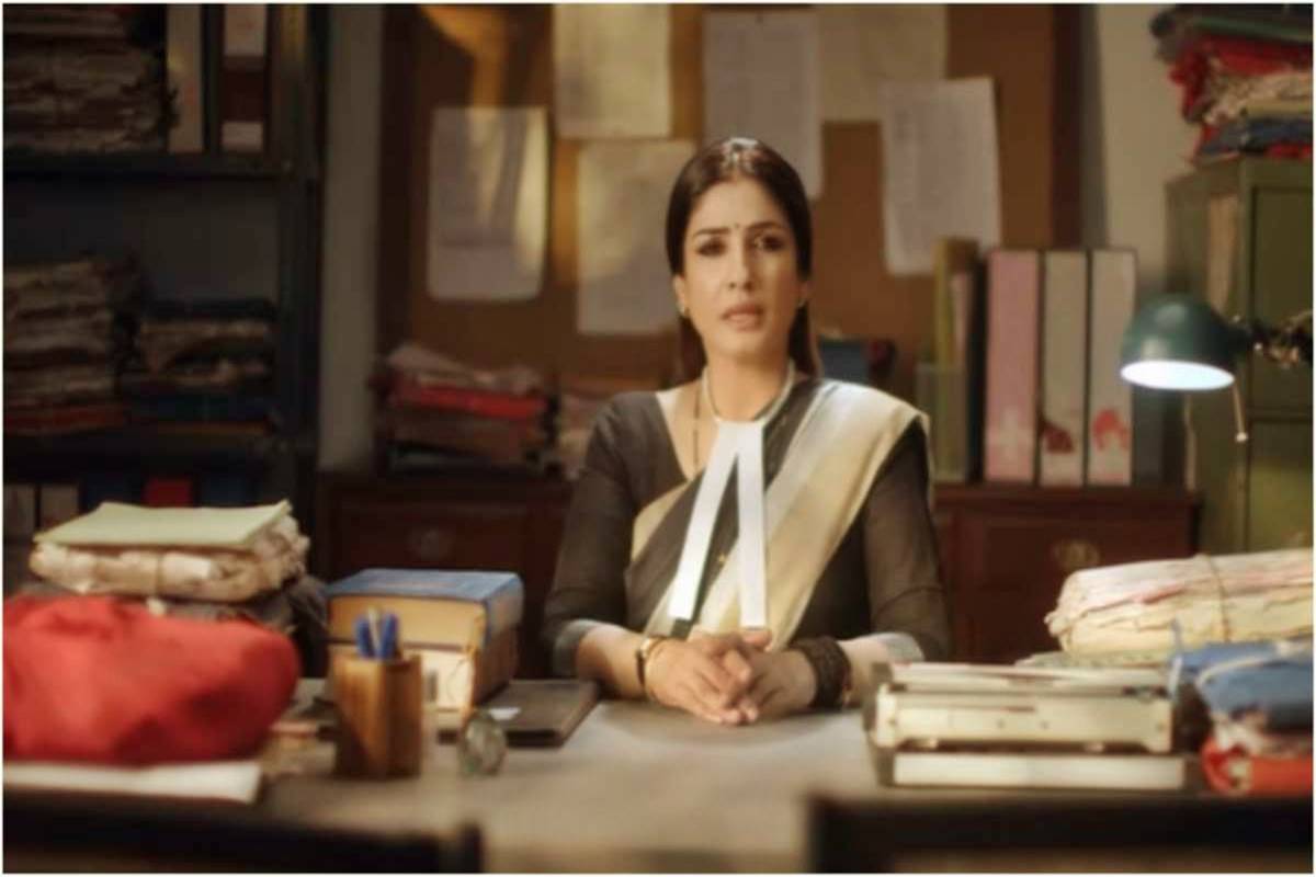 Raveena Tandon takes on legal drama in ‘Patna Shuklla’ trailer