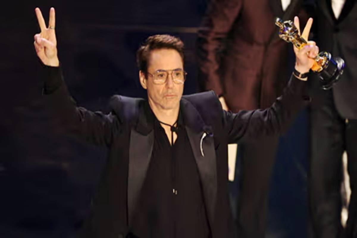 Robert Downey Jr secures first Oscar win for ‘Oppenheimer’
