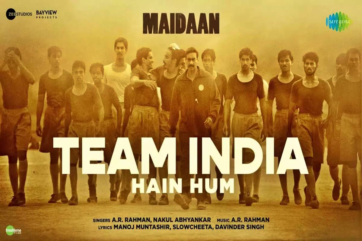 AR Rahman unveils ‘Team India’ anthem from ‘Maidaan’