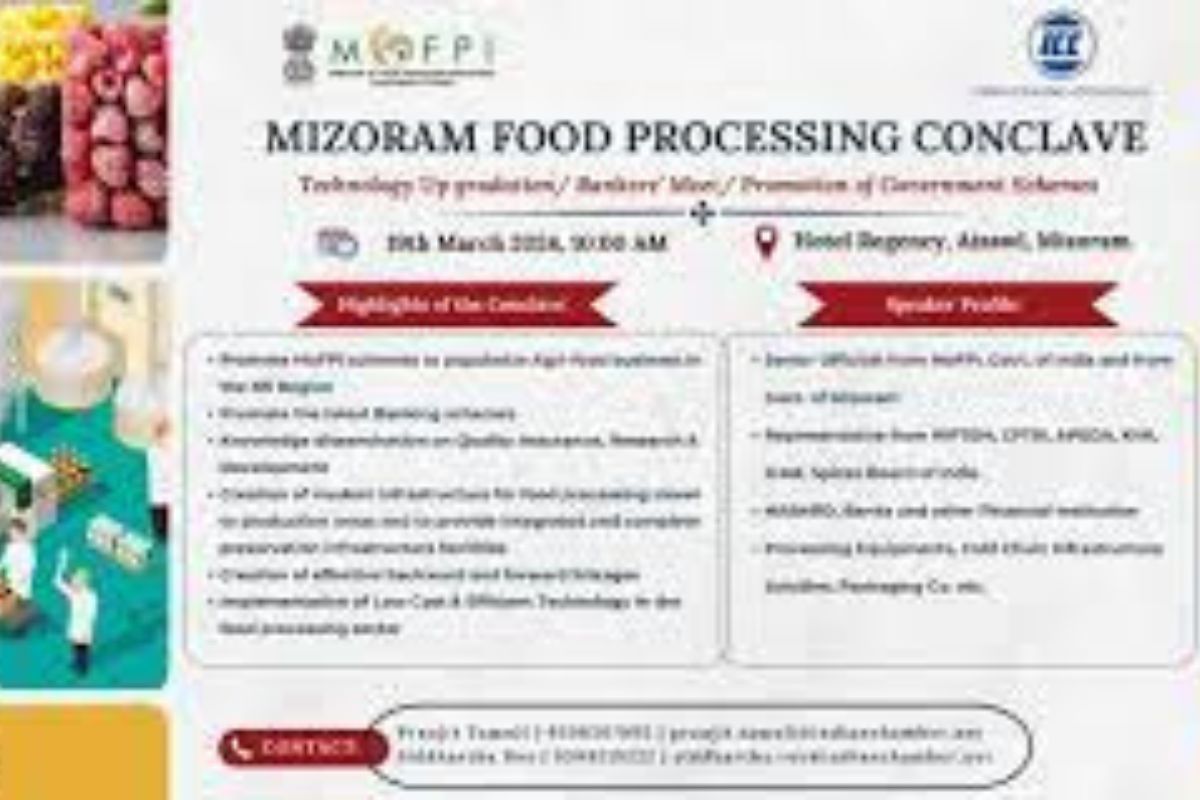 ICC hosts Food Processing Conclave in Aizawl