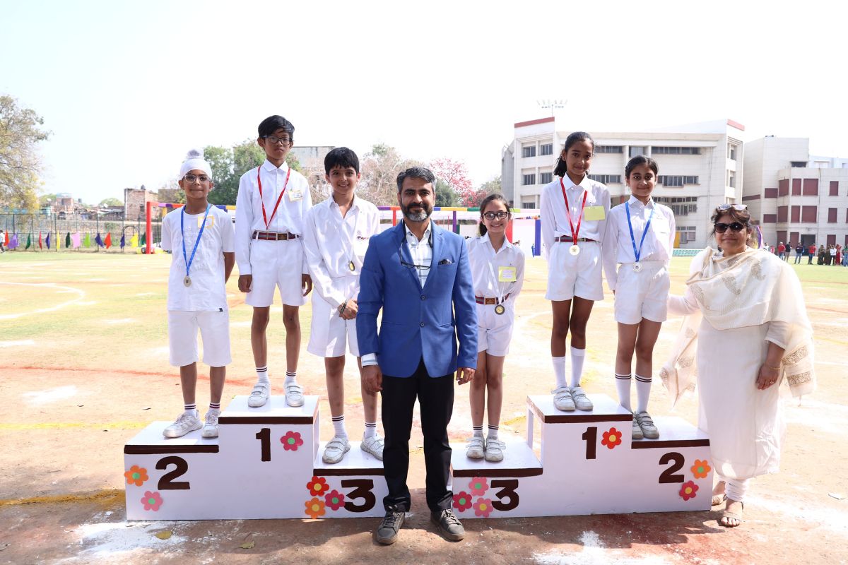1,100 young athletes showcase their talent at Junior Sports Bonanza of Springdales School