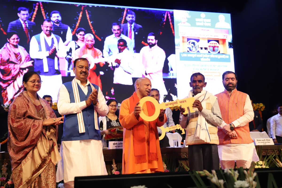 ‘Ramrajya’ is all about ensuring every citizen’s access to welfare schemes without discrimination: CM Yogi