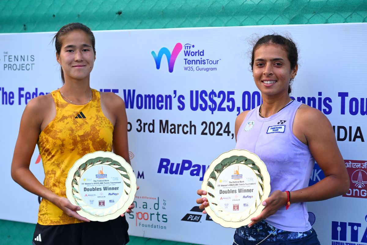 Ankita wins doubles crown, loses in Singles at ITF Women’s Open