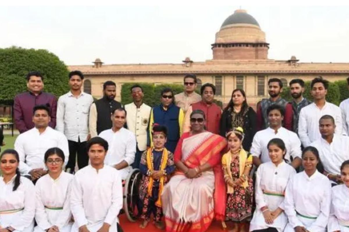 Delhi Perpal Fest: Band comprising differently-abled musicians perform at Rashtrapati Bhavan
