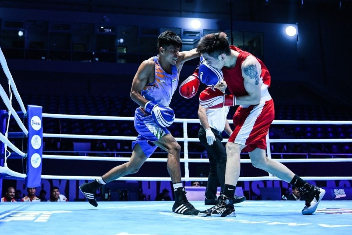 Vishvanath, Akash and Preet storm into semis at Asian Youth Boxing Championships